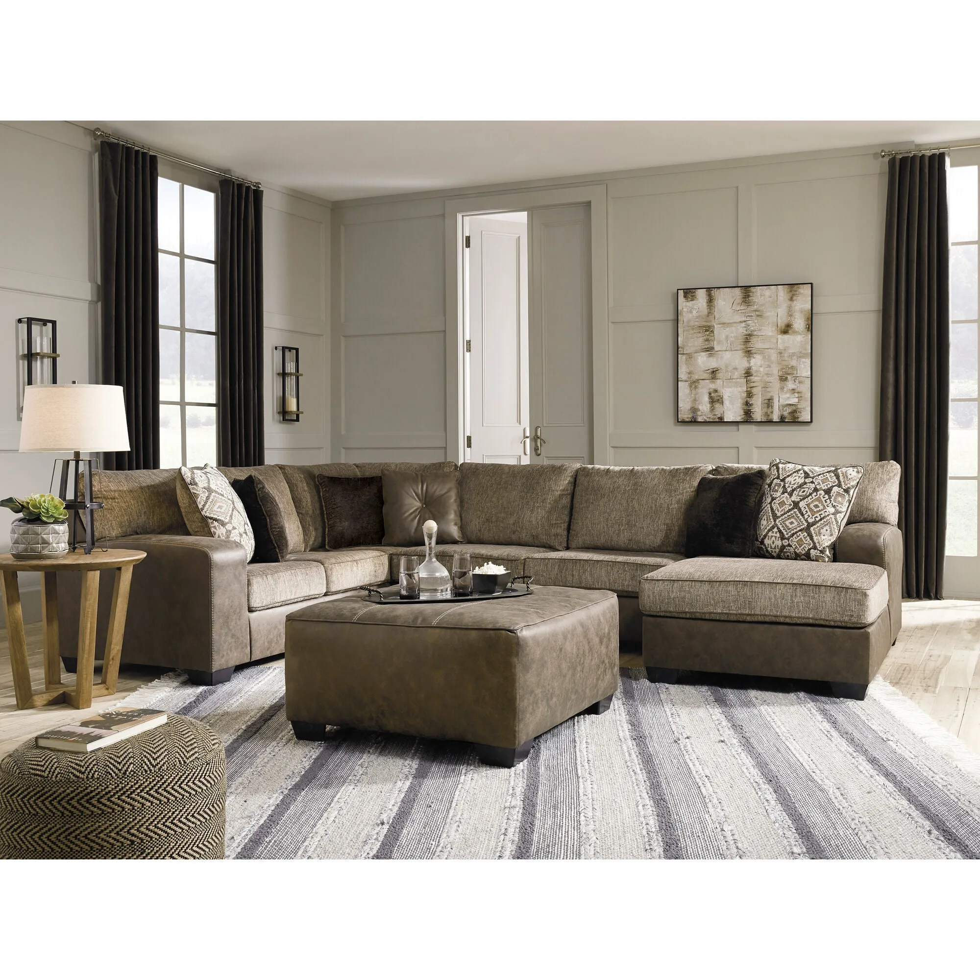 Abalone Right Chaise Sectional