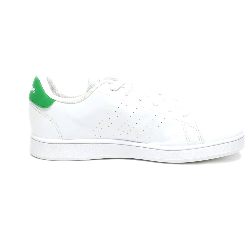 Adidas Court Advantage Low-Top Sneakers Pu Leather White Colour For Women