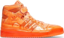 Adidas Jeremy Scott x Forum High 'Dipped - Signal Orange' Sneakers, orange