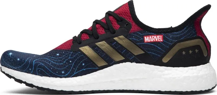 Adidas Marvel x Speedfactory AM4CM 'Captain Marvel' Sneakers, Blue