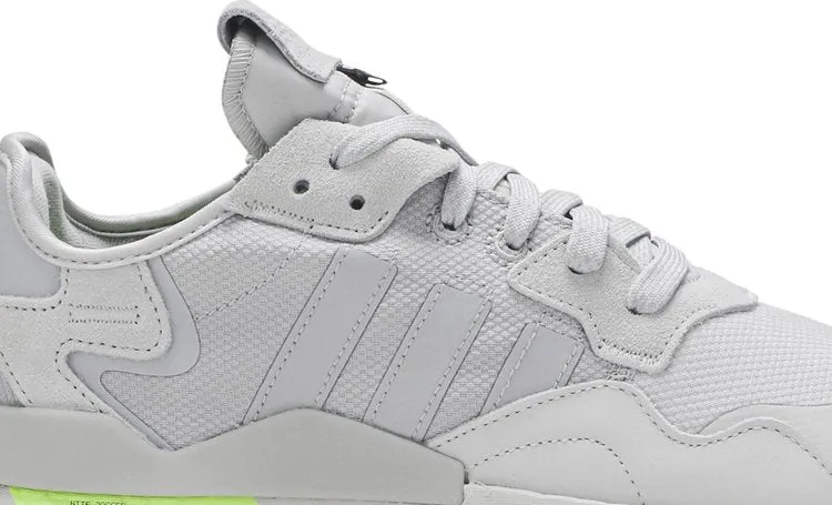 Adidas Nite Jogger 'Signal Green' Sneakers, Gray