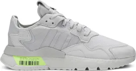 Adidas Nite Jogger 'Signal Green' Sneakers, Gray