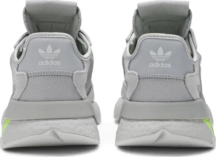 Adidas Nite Jogger 'Signal Green' Sneakers, Gray