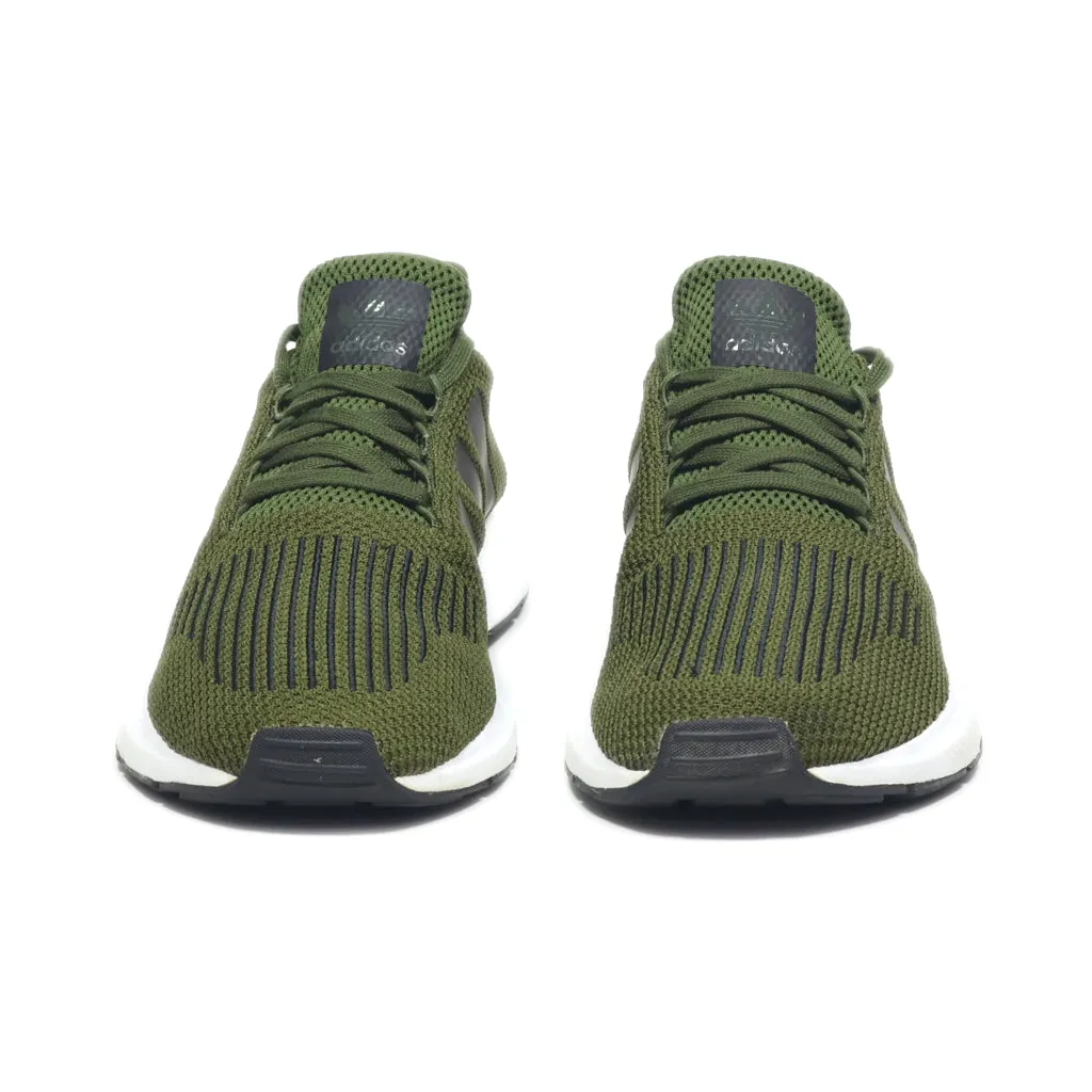 Adidas Swift Sport Shoes Fabric Green Colour For Men