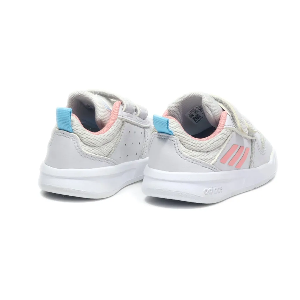 Adidas Tensaurus Sneakers Leather White Colour For Kids