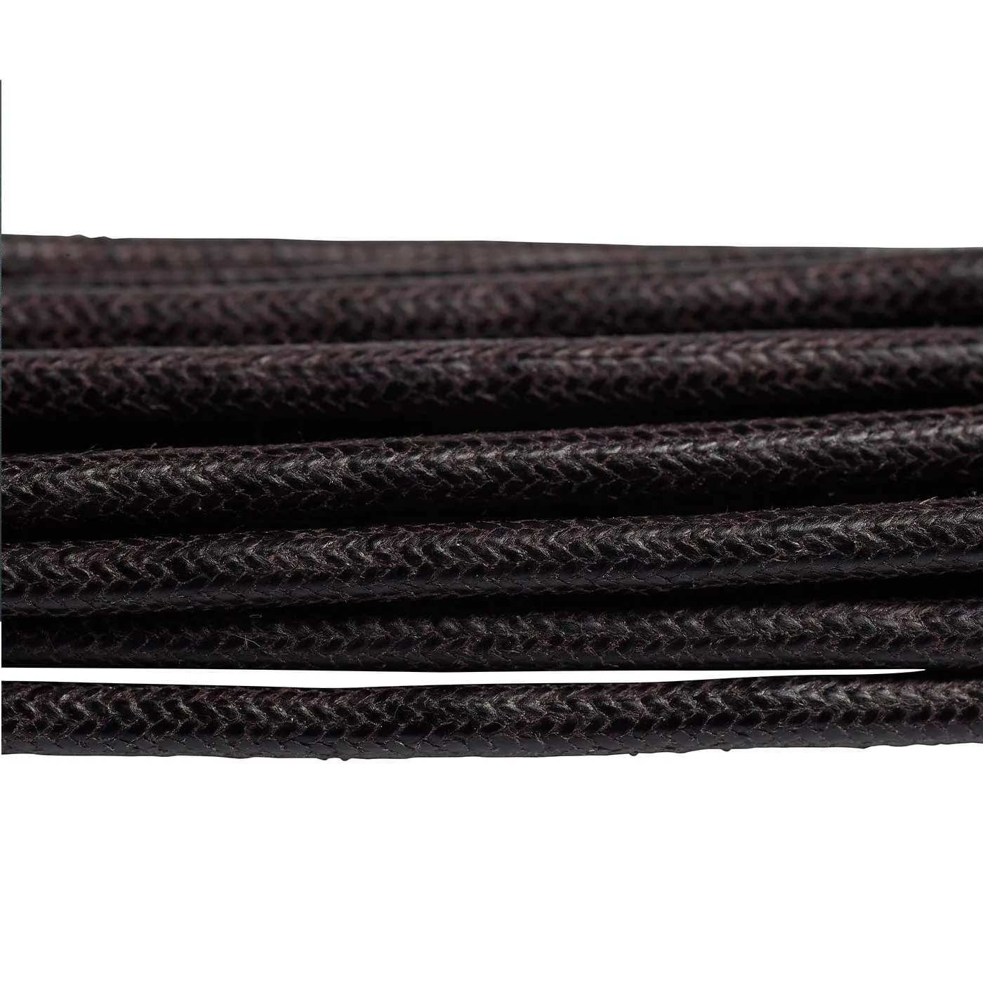 Dark Brown Wax Laces - 70cm