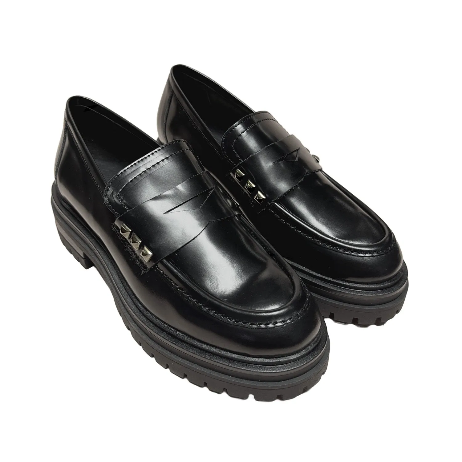 David Tyler Women's E148 Loafer in Black