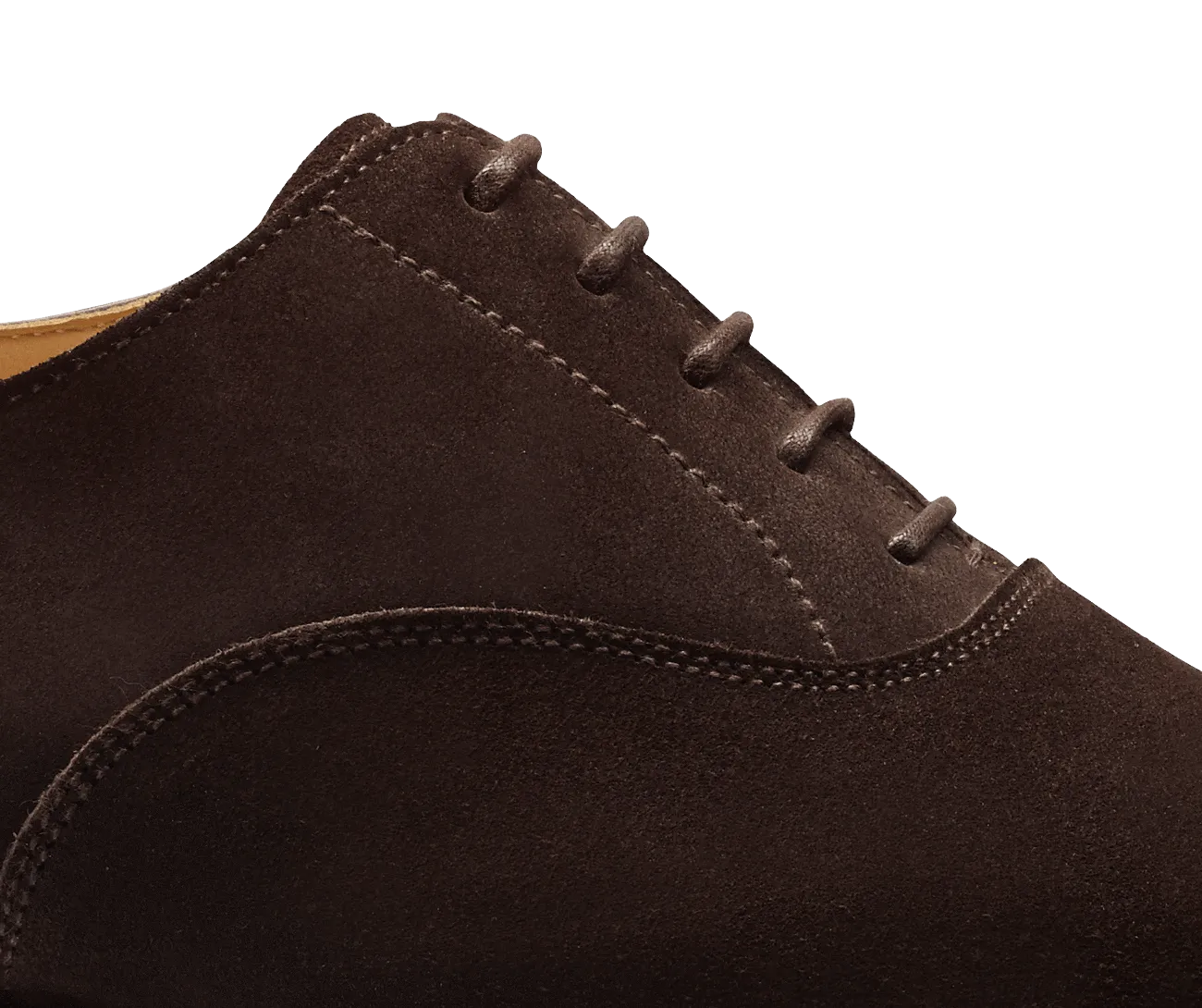 Hallam Espresso Calf Suede