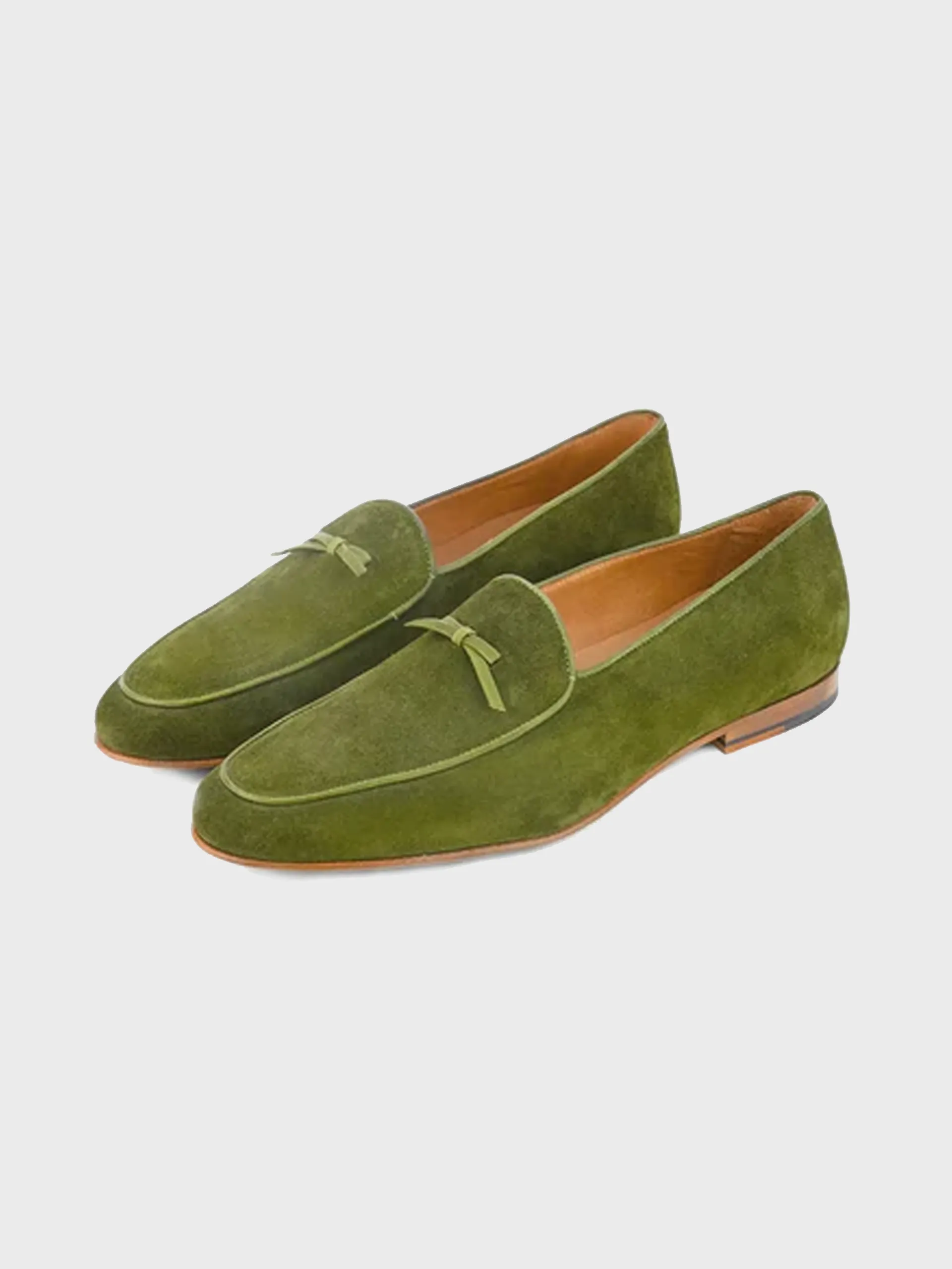 Haute Loafer  - Olive Suede