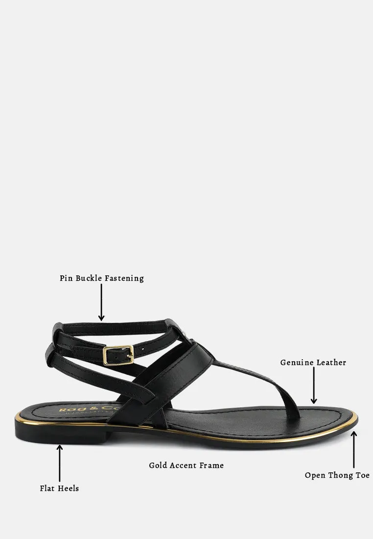 Irene Flat Thong Sandals