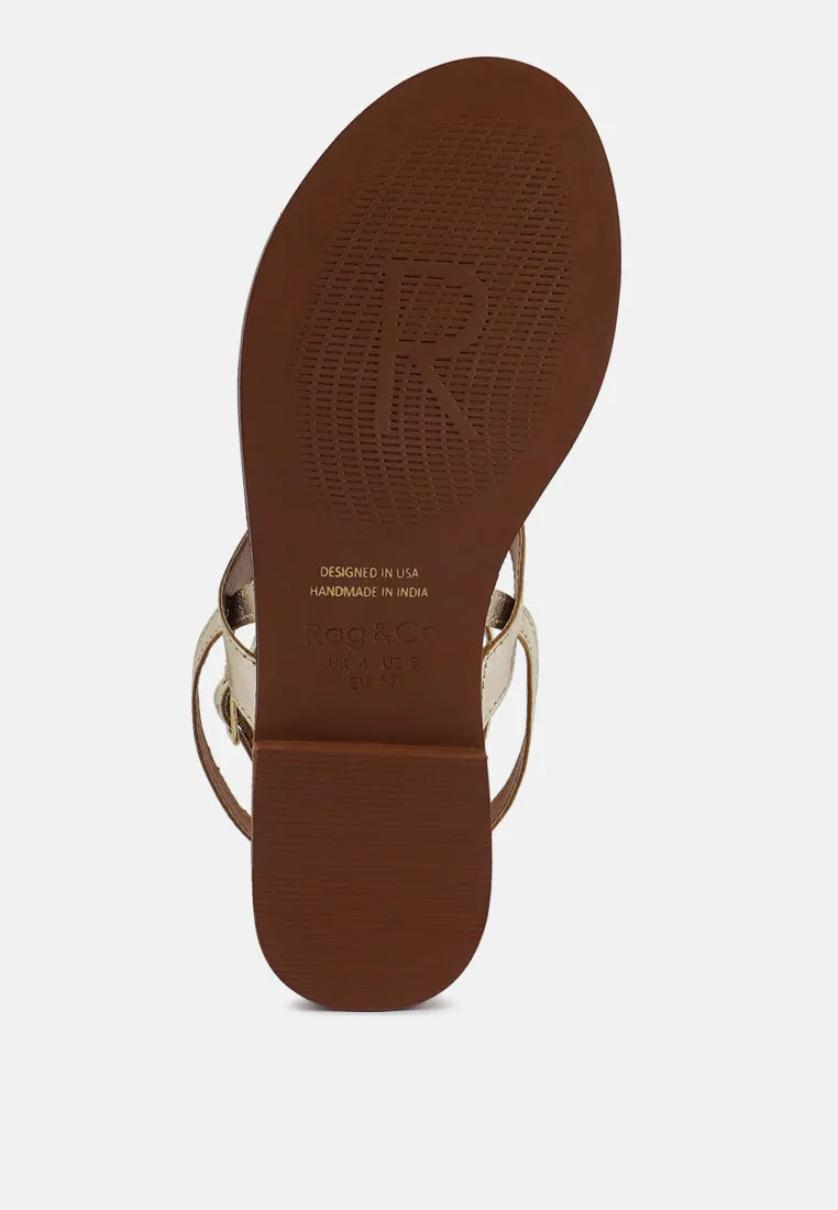 Irene Flat Thong Sandals