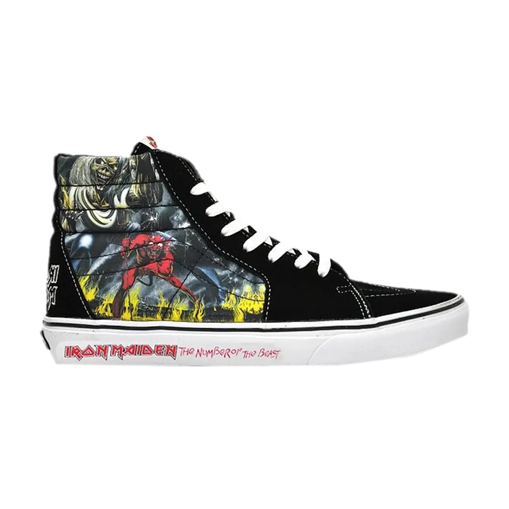 Iron Maiden x Sk8-Hi Vans sneakers, black