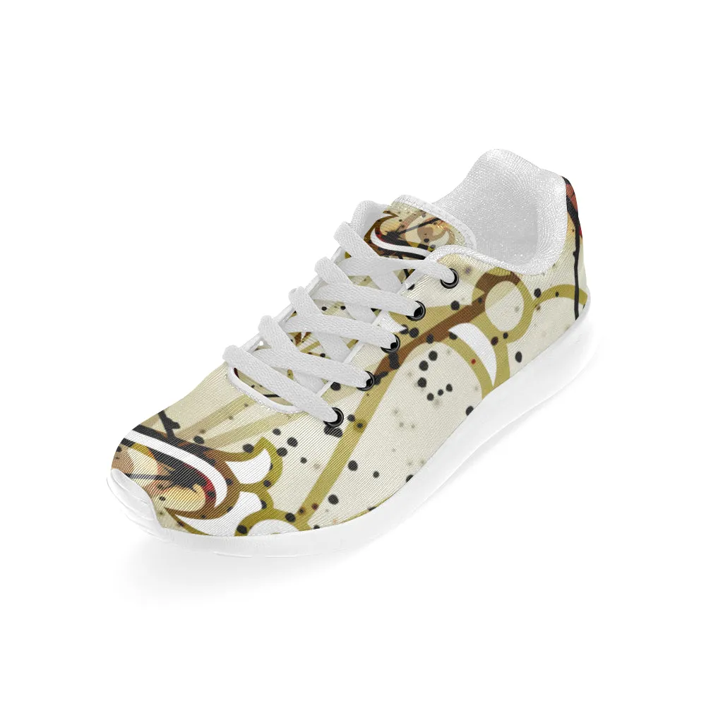 Kids Libra Zodiac Print Canvas Sneakers