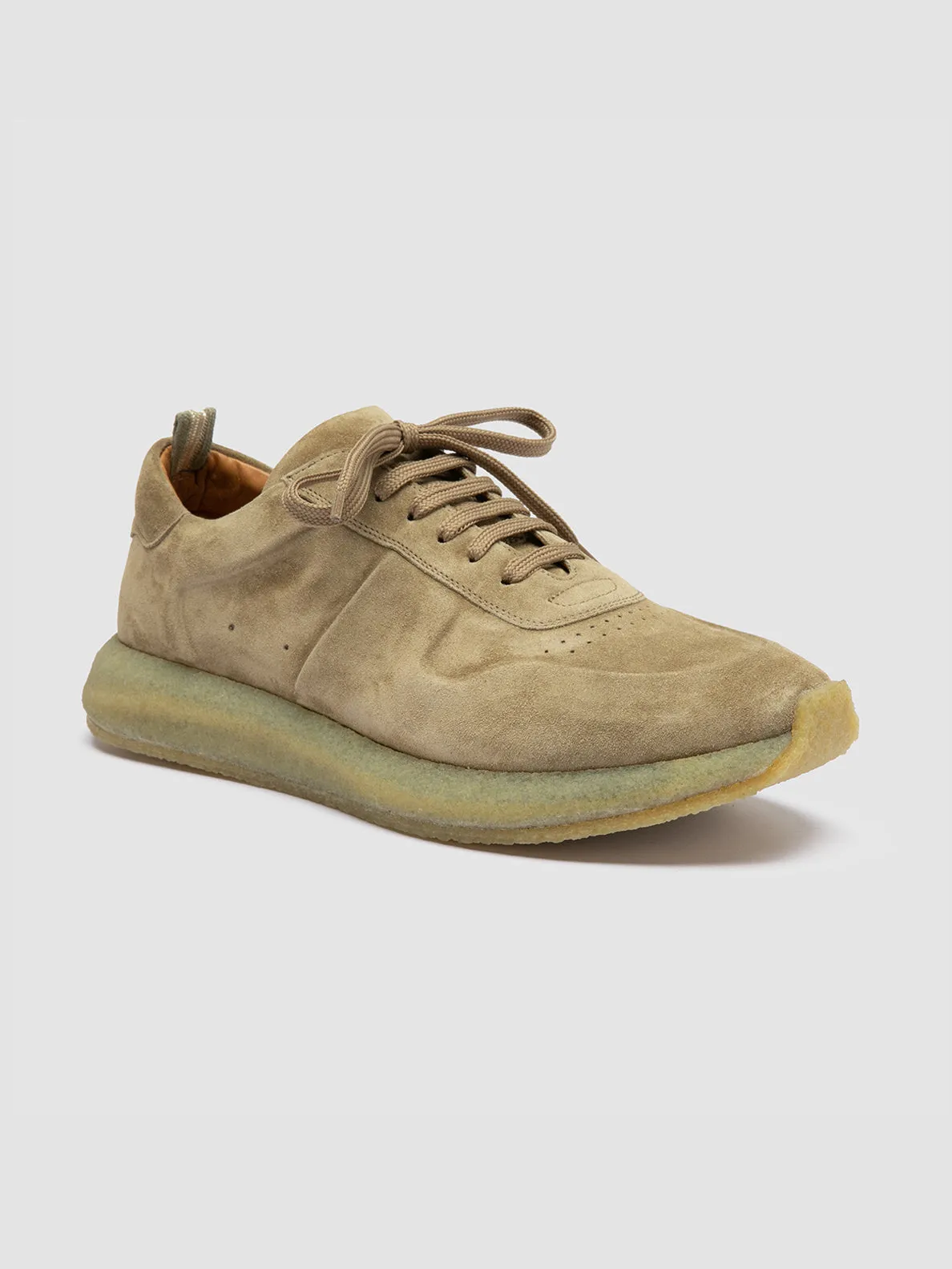 LEGEND 001 - Brown Suede Low Top Sneakers