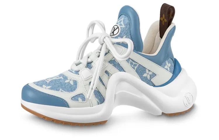 Louis Vuitton Archlight 1.0 sneakers, white/blue