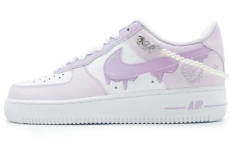 Nike Air Force 1 Low sneakers, white/purple