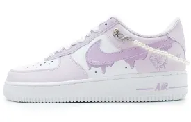 Nike Air Force 1 Low sneakers, white/purple