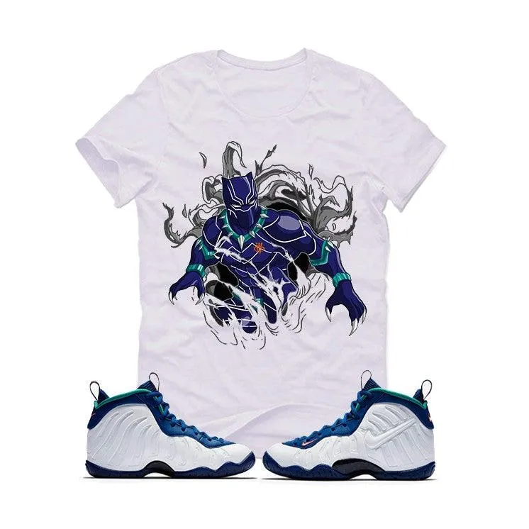 Nike Little Posite Pro Kids White T (RIP PANTHER)