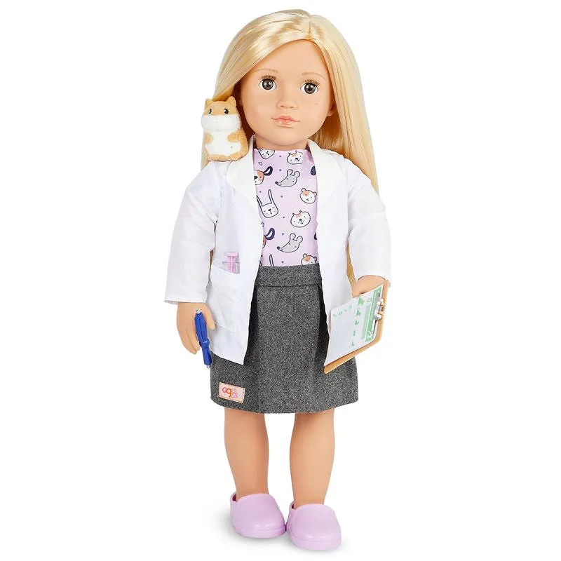 Our Generation 18Inch(45cm) Activity Doll Noemie The Veterinarian