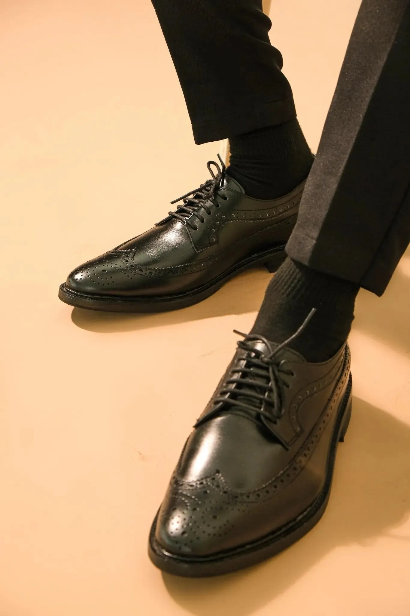 QUEZON Longwing Oxford - Black