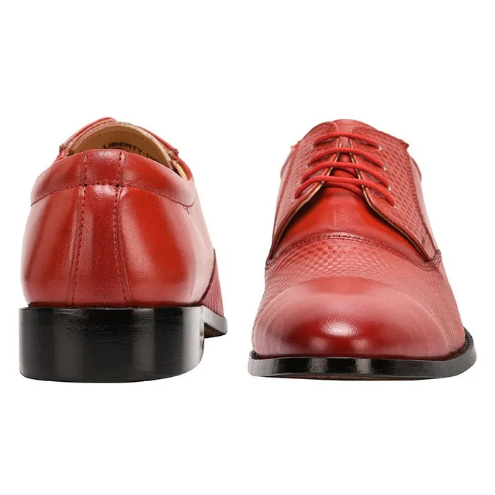 Snazzy Leather Oxford Style Dress Shoes