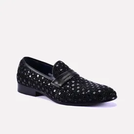 Stirling Black Loafer Dress Shoes 0111245