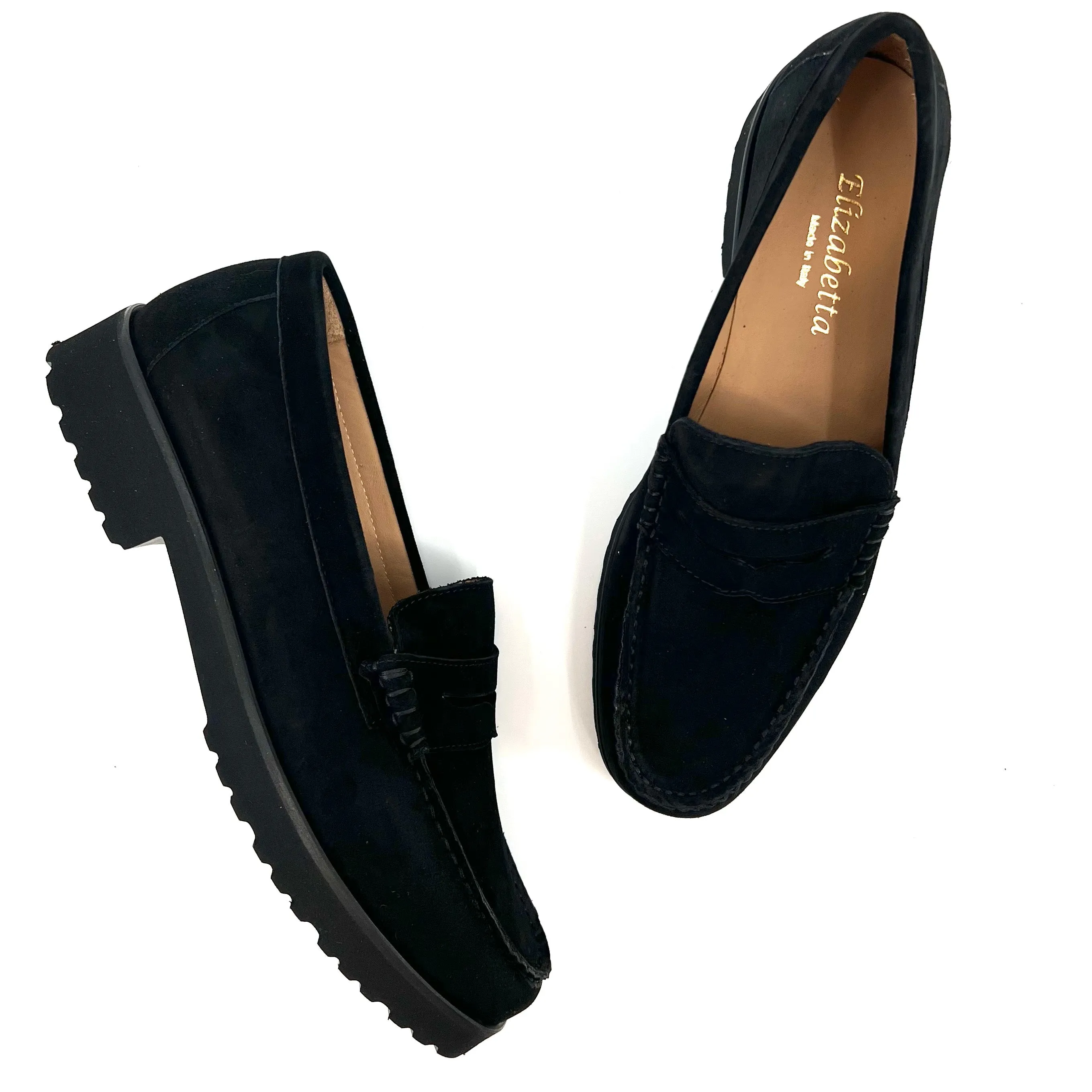 The Classic Lug Loafer in Black