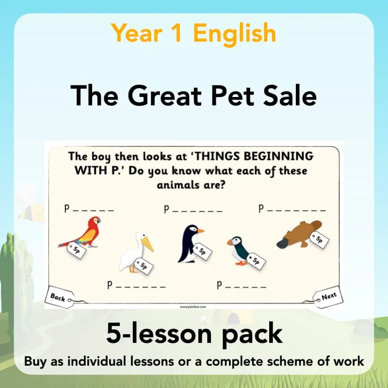 The Great Pet Sale