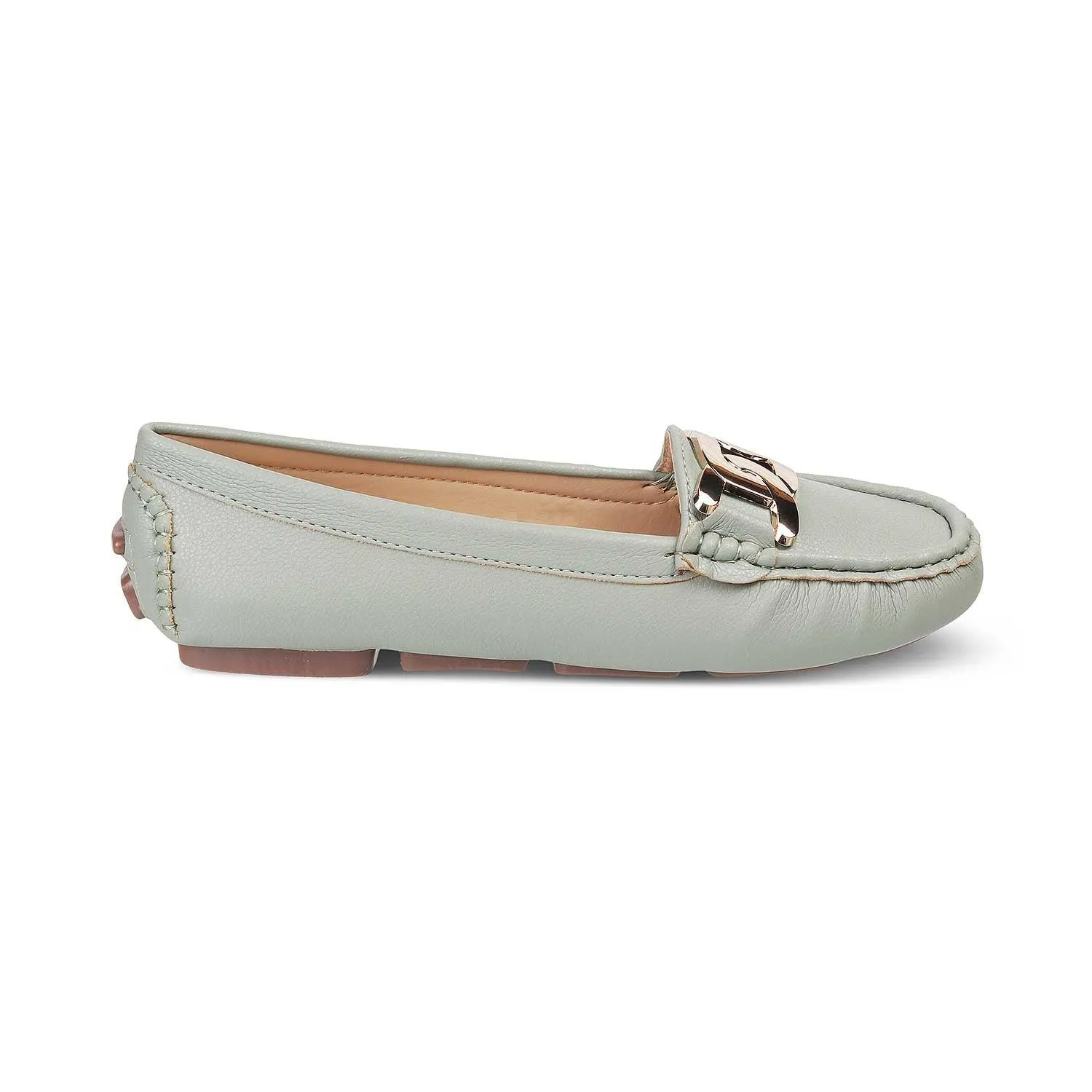 The Yon New Green Women's Dress Loafers Tresmode