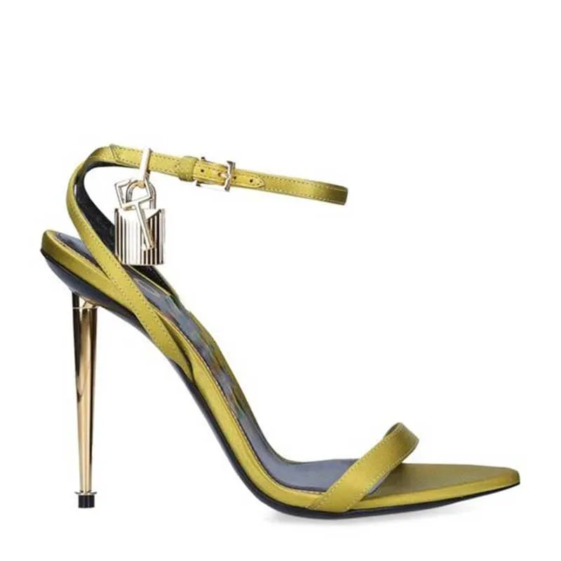 Women's Ankle Strap Shoes High Heeled Summer Sandals