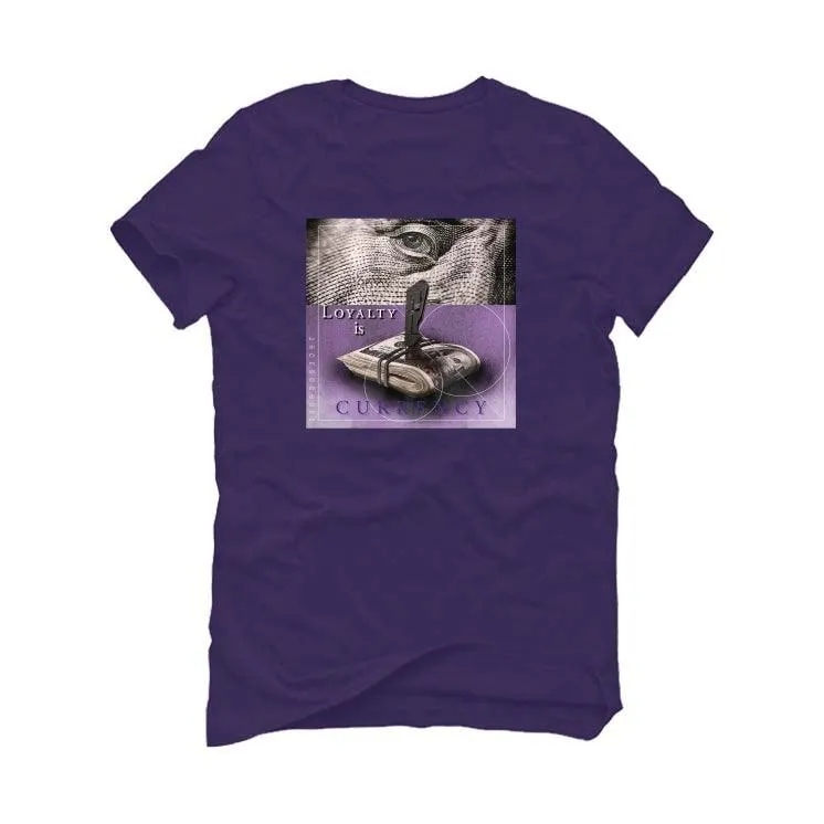 WOMEN'S DUNK LOW OG PURPLE PULSE Purple T-Shirt (LOYALTY IS CURRENCY)