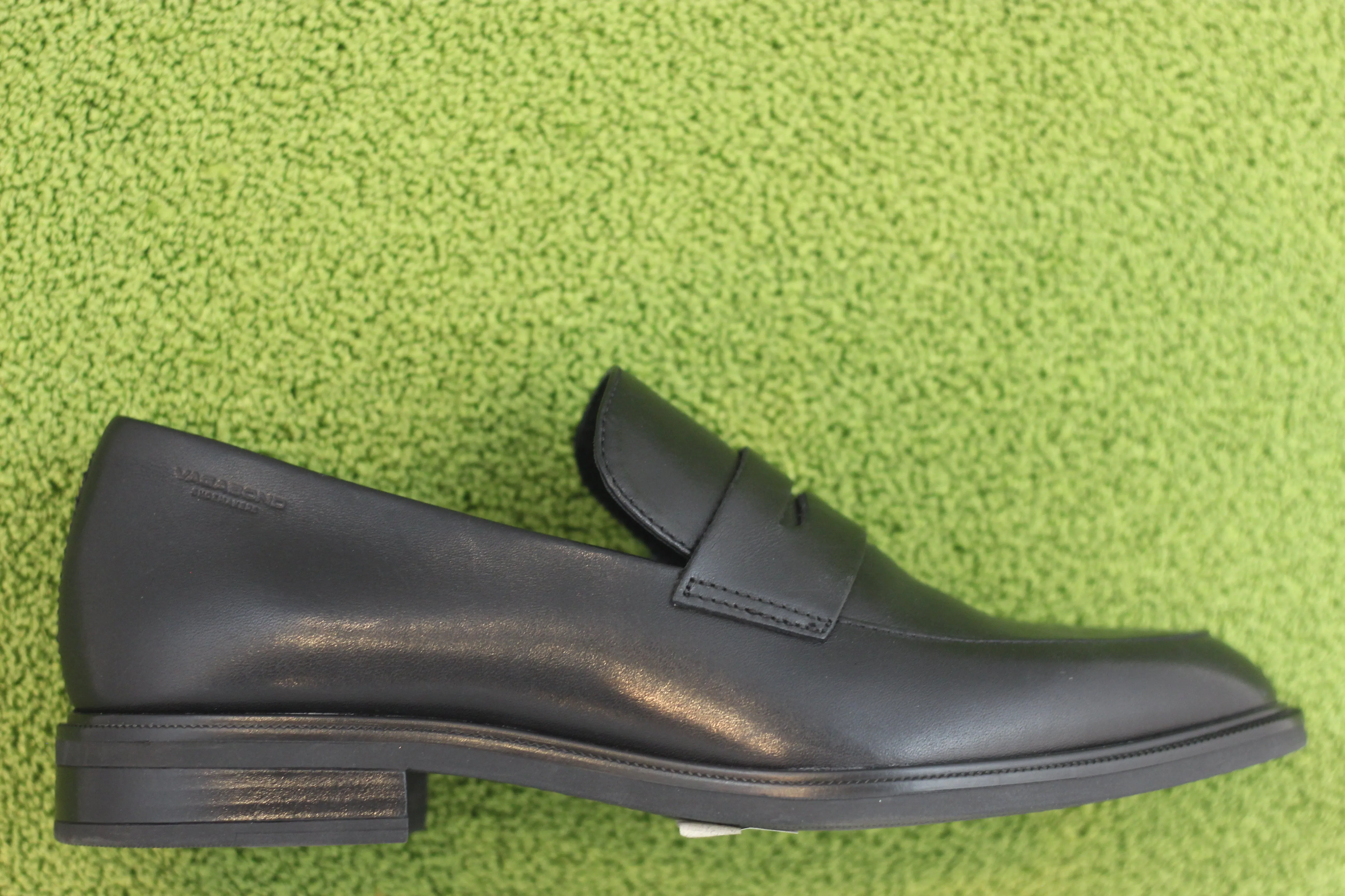 Womens Frances Loafer - Black Leather