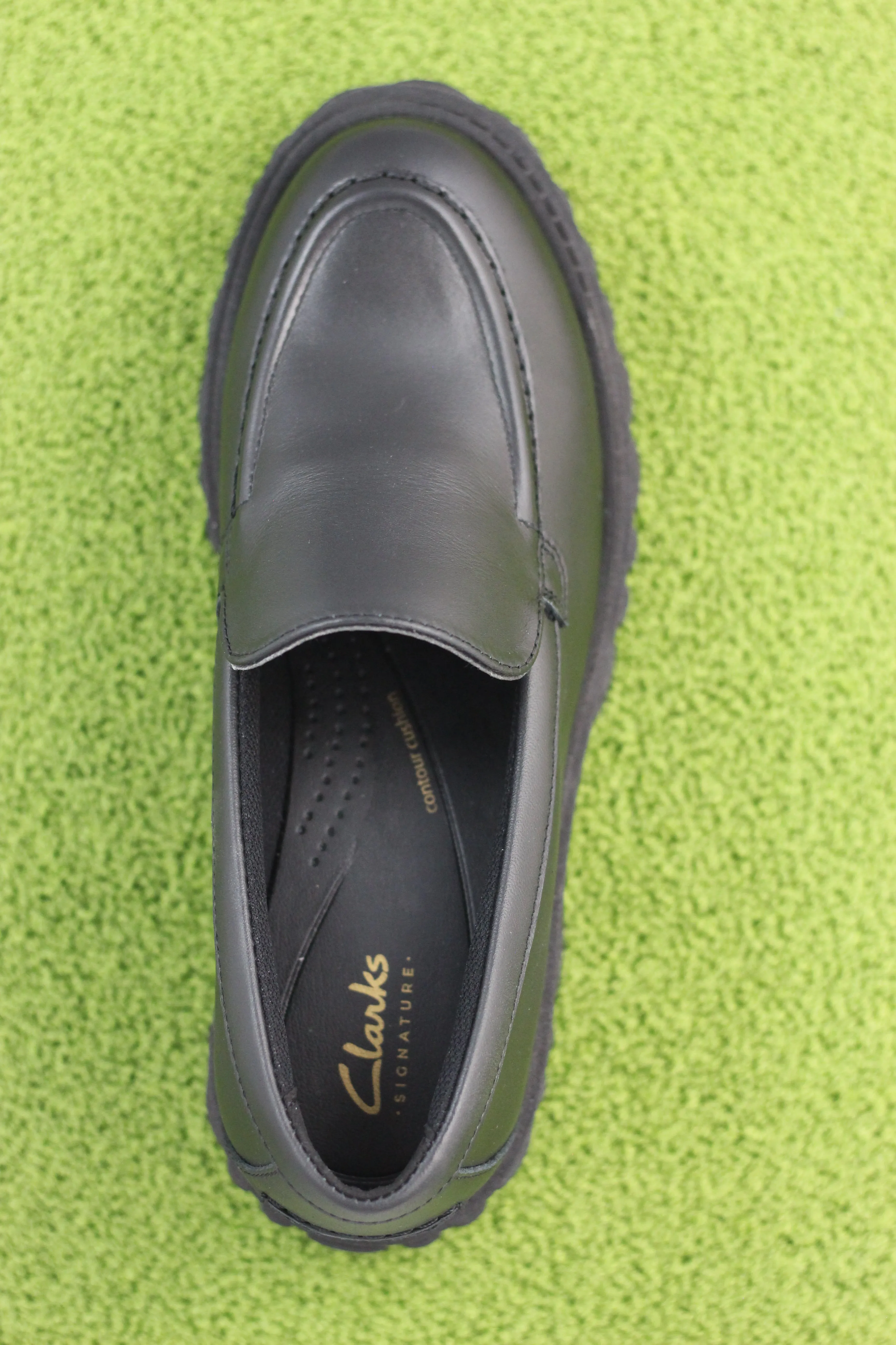 Women's Page Loafer - Black Leather