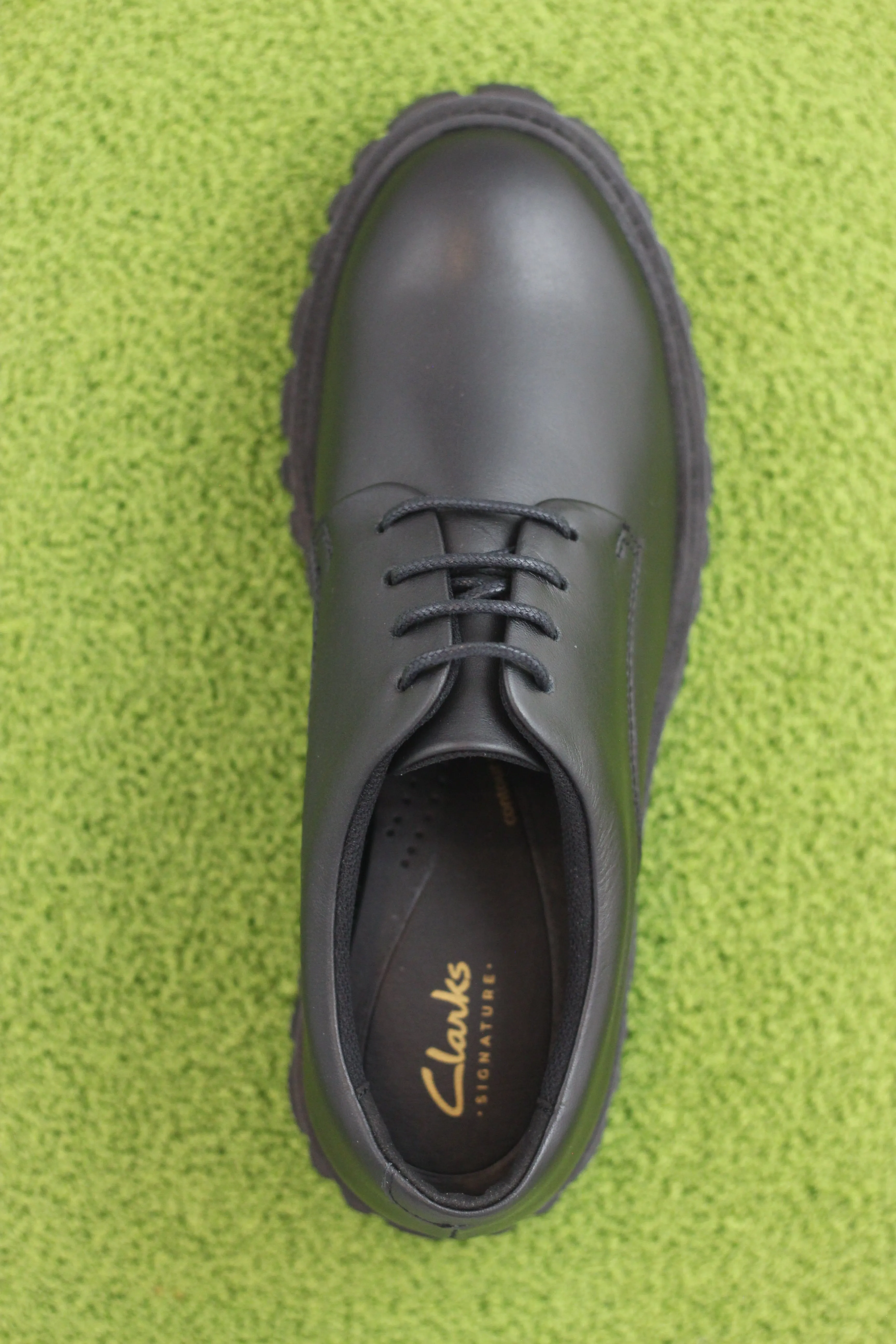 Women's Page Walk Oxford - Black Leather